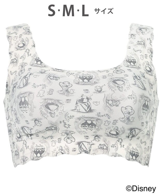 WACOAL ノンワイヤーブラ [GOCOCi][ワコール] Disneyコレクション 伸びのよい素材を使用 立体的なバストシルエット ゴコチ ハーフトップ ブラトップ レディース CGG537 /ワコール コン