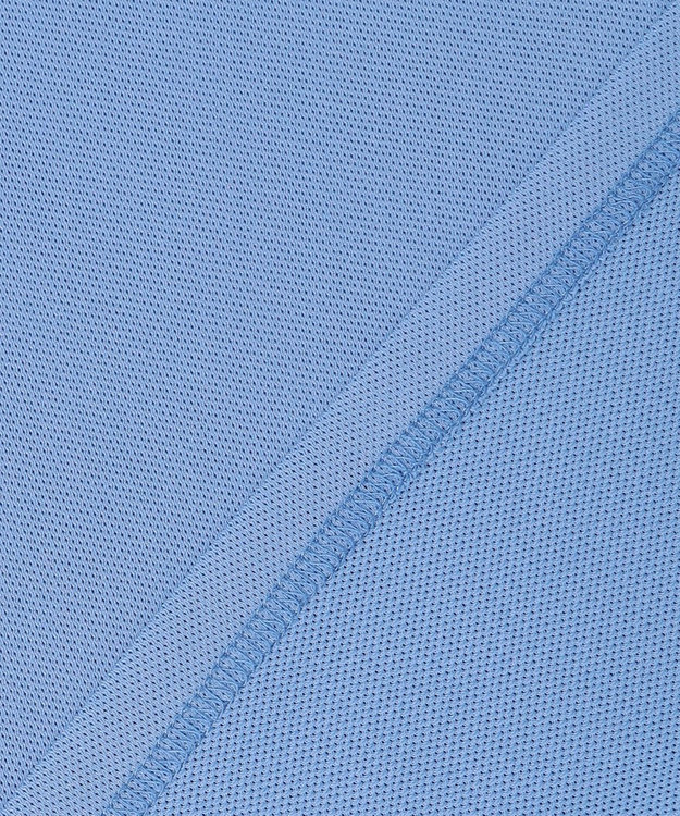 23区GOLF 【MEN】【吸水速乾・UVケア】ストレッチメッシュ ポロ サックスブルー系