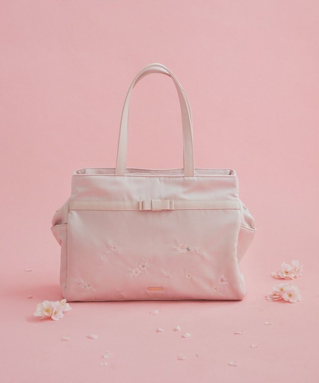 Maison de FLEUR sakura3ルームトートバッグ Pink
