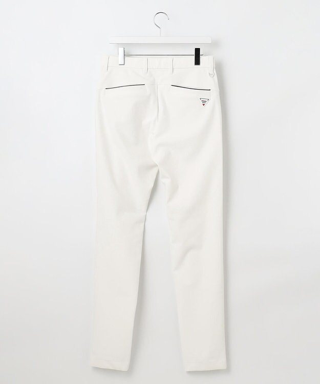 23区GOLF 機能性満載のホワイトパンツ【MEN】【防透・UVケア・撥水】トリコットツイル ホワイト系
