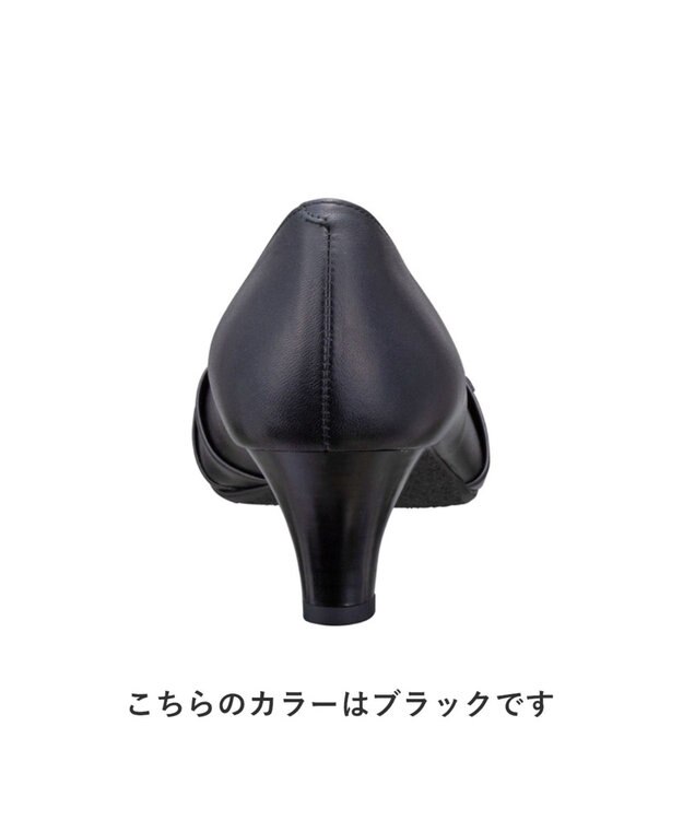 REGAL FOOT COMMUNITY 【ビューフィット】A11Y ドレープデザインパンプス ライトグレー