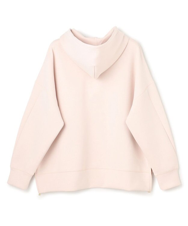 UNFILO BEAUTY FORM JERSEY サイドZIP フーディ ピンク