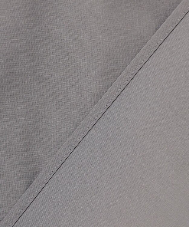 #Newans 【シワになりにくい/洗濯機可能/袖ゴム】ビッグリボンブラウス グレー