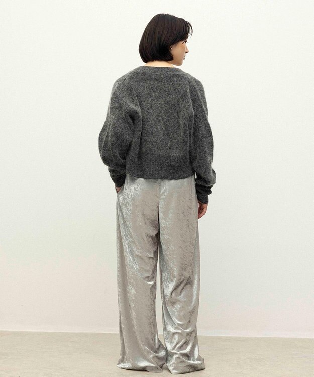 NAVE 【ReNAVE】ウールモヘア カーディガン チャコール系