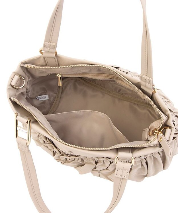 LANVIN en Bleu グラシリィ 2wayショルダーバッグ ベージュ