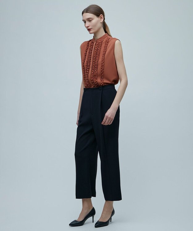 BEIGE， PALAIS / フリルブラウス Tan