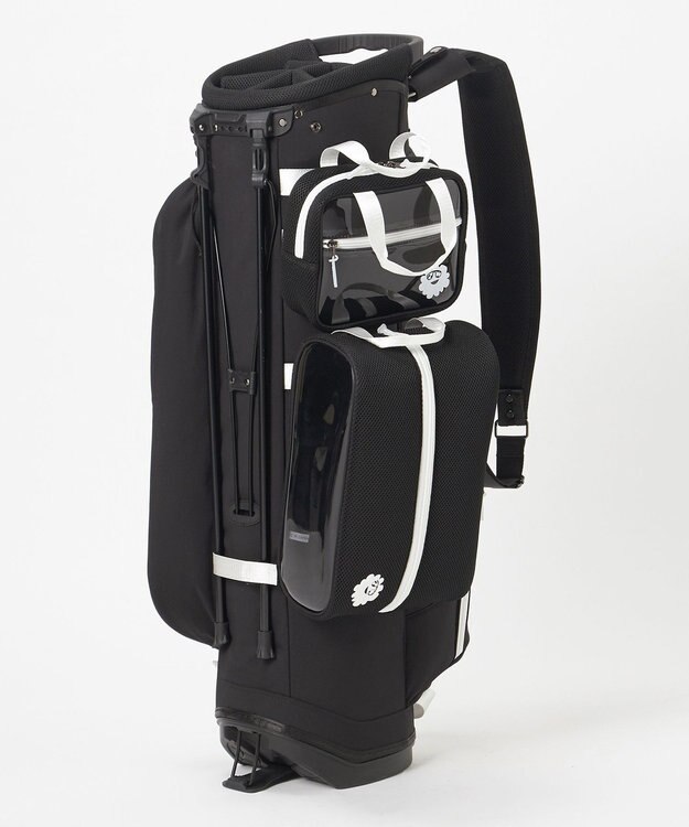 PW CIRCULUS 【UNISEX】デタッチャブル キャディバッグ PVCフード ブラック系