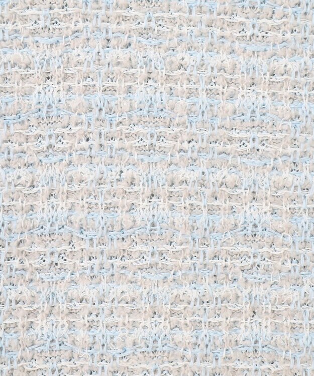 自由区 【Precious 5月号掲載】【カトリエムブーケ】Couleur tweed ツイードワンピース サックス系