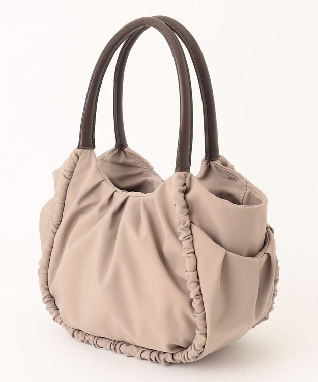 Y'SACCS 【Y’SACCS vous et】シャーリングミニトート ベージュ