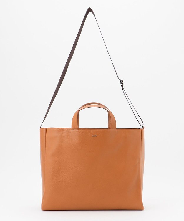 airlist 【撥水・軽量】トートバッグ（L）Tram Embossed トラムエンボス チーク