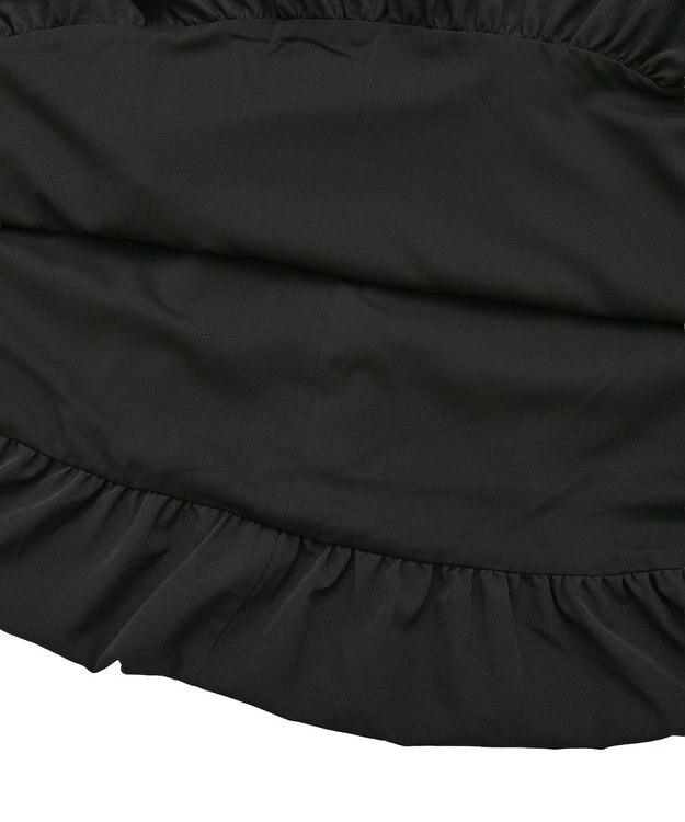 earth music&ecology バルーンミディスカート Black