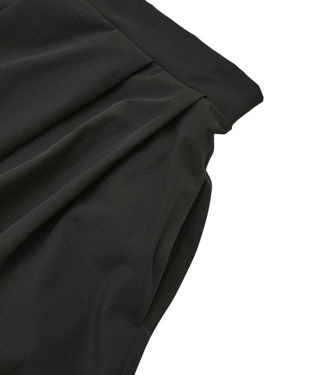 earth music&ecology バルーンミディスカート Black