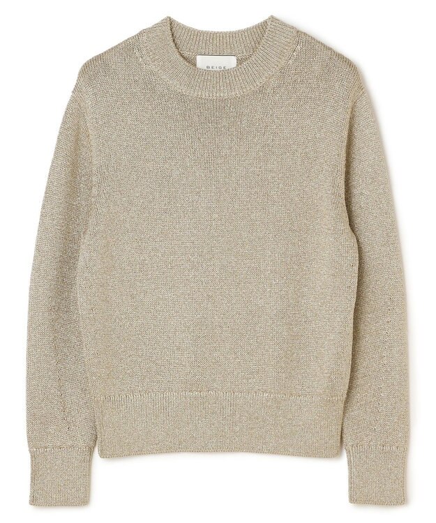 BEIGE， SPESSARTINE / コクーンシルエットプルオーバー Gold