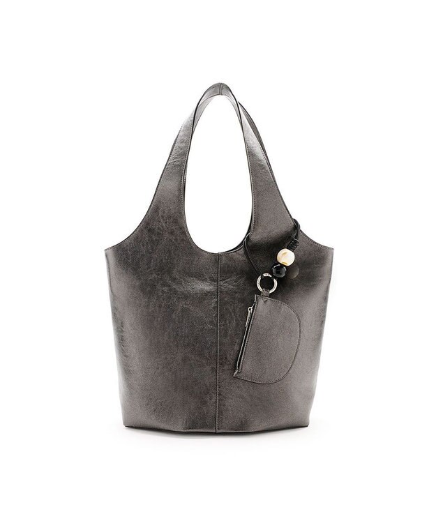 MioFIRANO STONE A001 トートバッグ マルチケース付き A4サイズ対応 BLACK