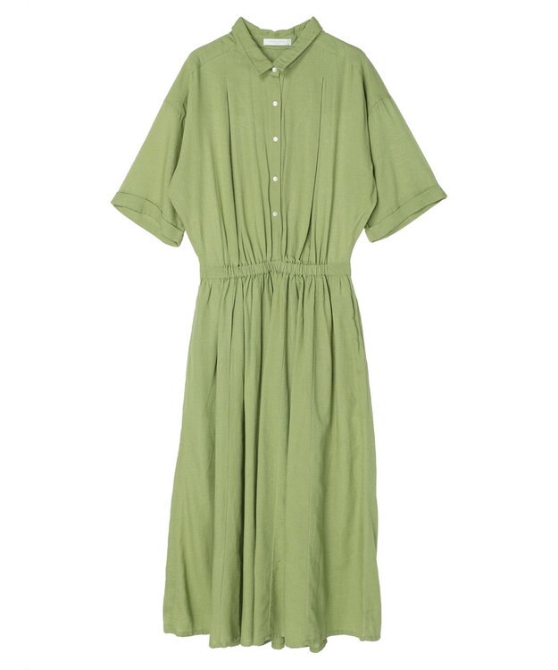 Green Parks Ｉ　襟付きワンピース Green