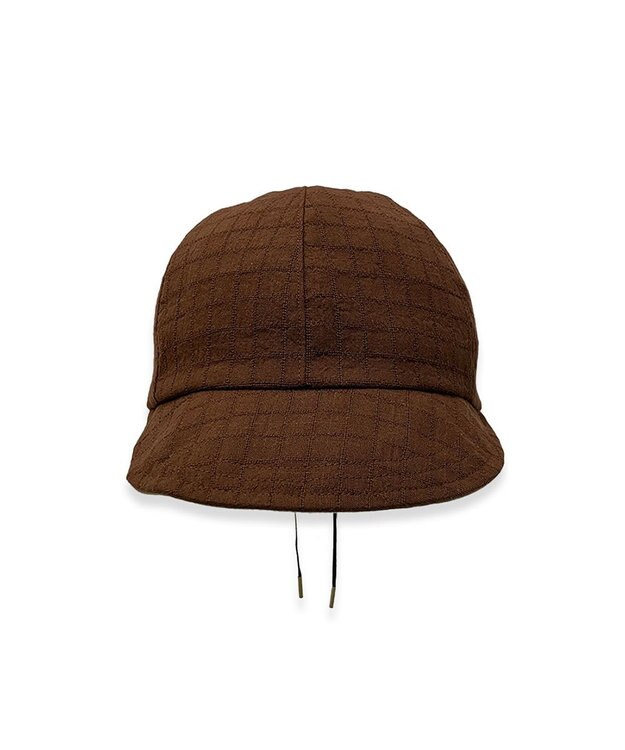 林八百吉商店 un chapeau  編上げキャップ ブラウン