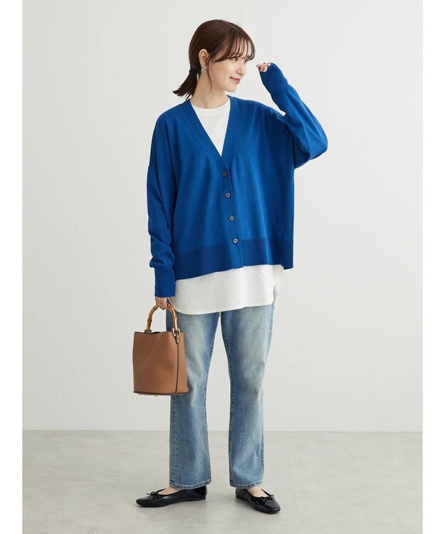 Green Parks 裾ラウンドホワイトインナー Off White