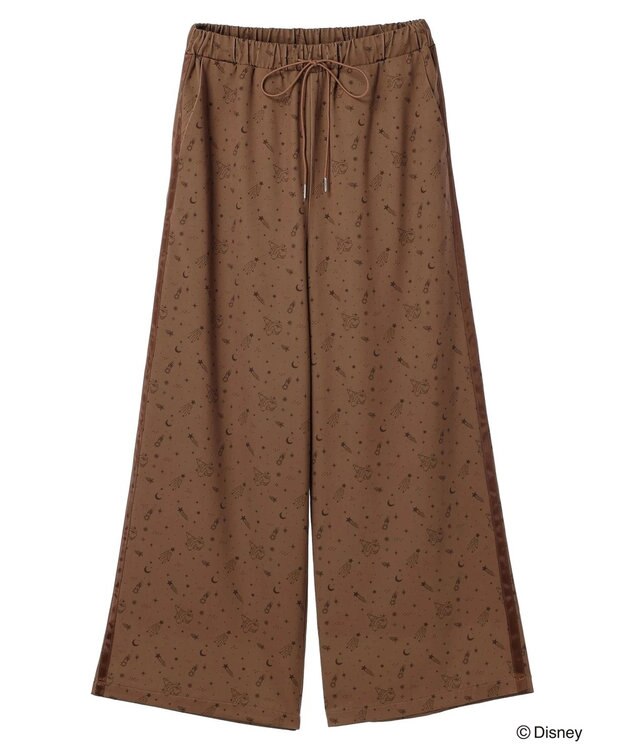 Green Parks ＦＡＮＴＡＳＩＡ／サイドライン柄パンツ Brown