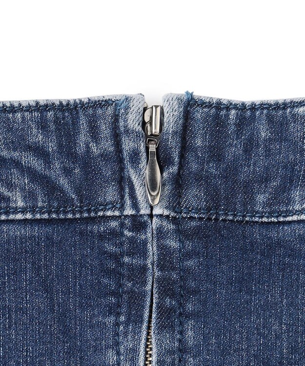 UNFILO L UNFILO DENIM オールインワン ミッドブルー