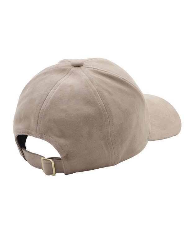 MOONBAT FURLA(フルラ)横刺繍スエード キャップ UVカット ベージュ