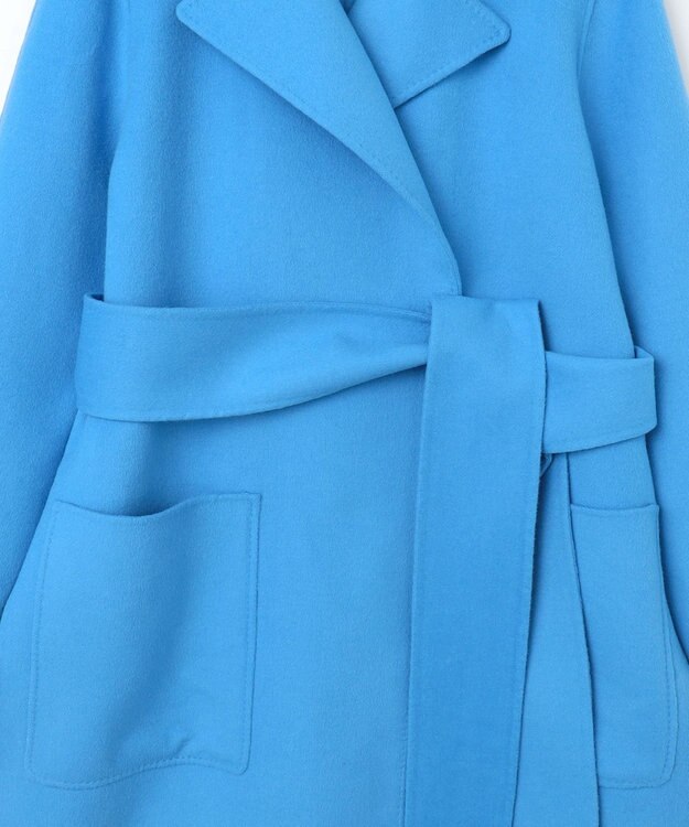 JOSEPH ダブルフェイスカシミヤ　ミドルコート Dark Arctic