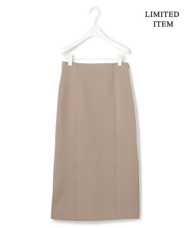 ICB 【WEB限定・洗える】 ヘヴィダンボール スカート ライトモカ系