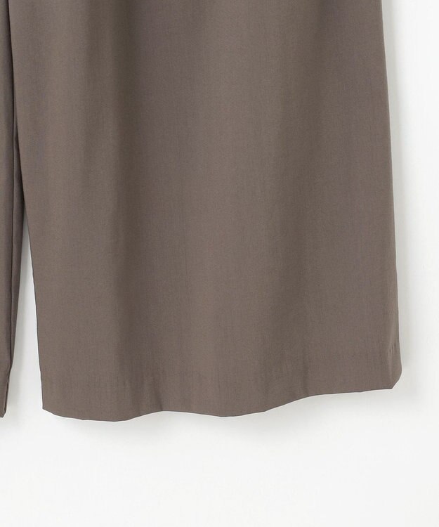 ANY 【新色追加/ウエストゴム】清涼リラックスハイウエストパンツ モカ