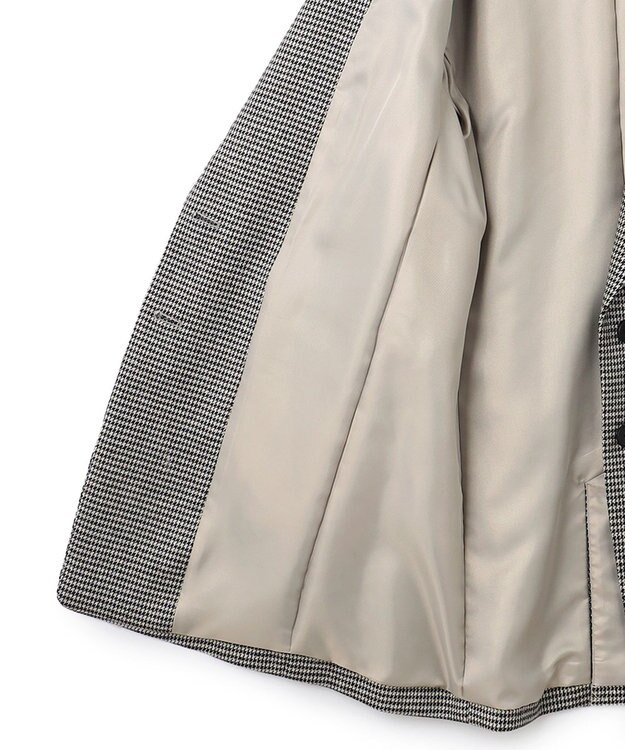 ICB W/Ryチェック テーラードジャケット ブラック系