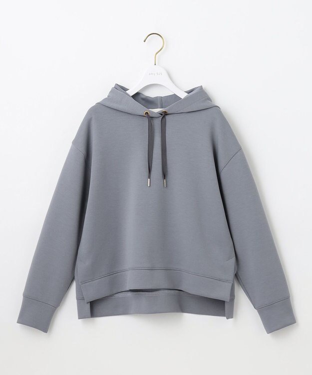 ANY SIS 【洗える】ダンボール パーカー ダルブルー