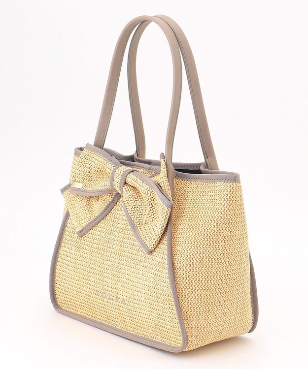 TOCCA KNOT IN HEART BASKET かごバッグ ベージュ系