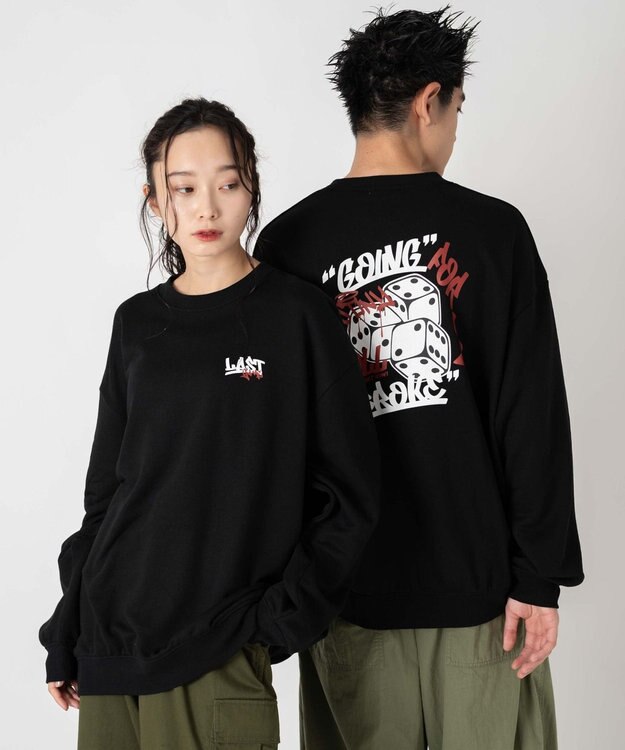 WEGO 【ユニセックス着用ITEM/SMLサイズ展開】アソートグラフィックプルオーバー 柄22