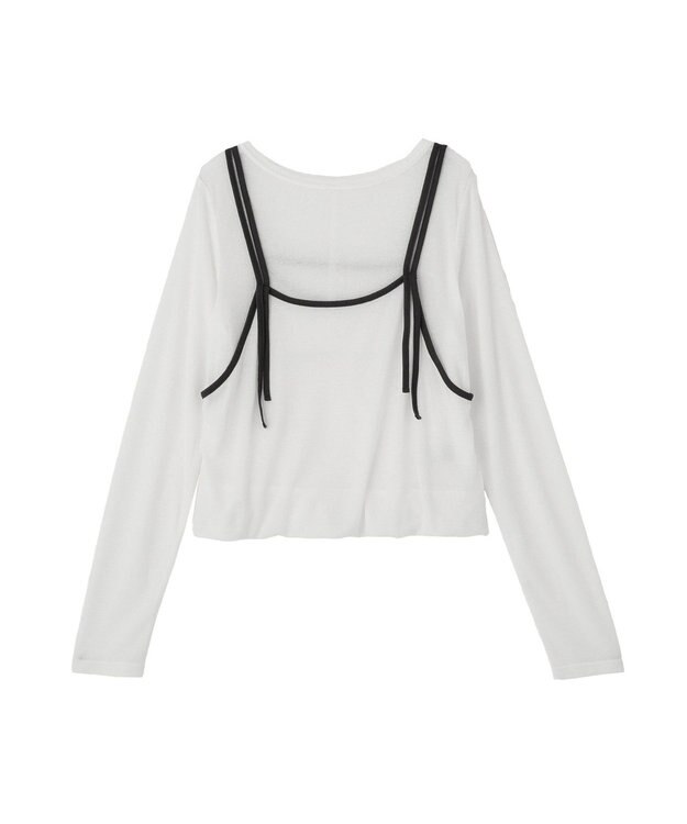 CRAFT STANDARD BOUTIQUE パイピングレイヤードバルーンプルオーバー Off White