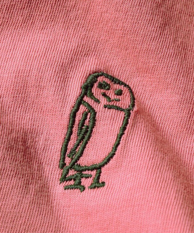 Paul Smith ハンドドローイング刺繍 半袖Tシャツ コーラル