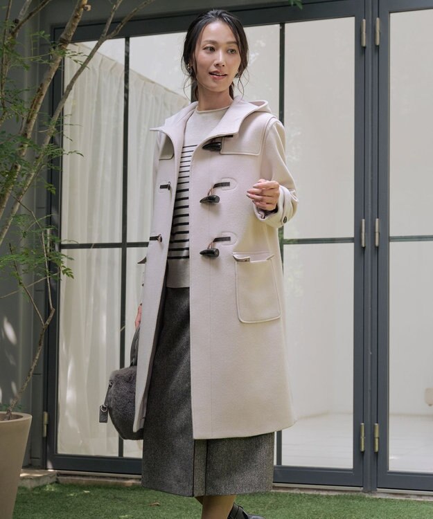 J.PRESS LADIES L ラメツイード スカート ブラウン系