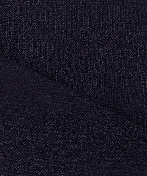 J.PRESS LADIES S 【洗える】レーヨンエリートストレッチ Vネック カーディガン ネイビー系