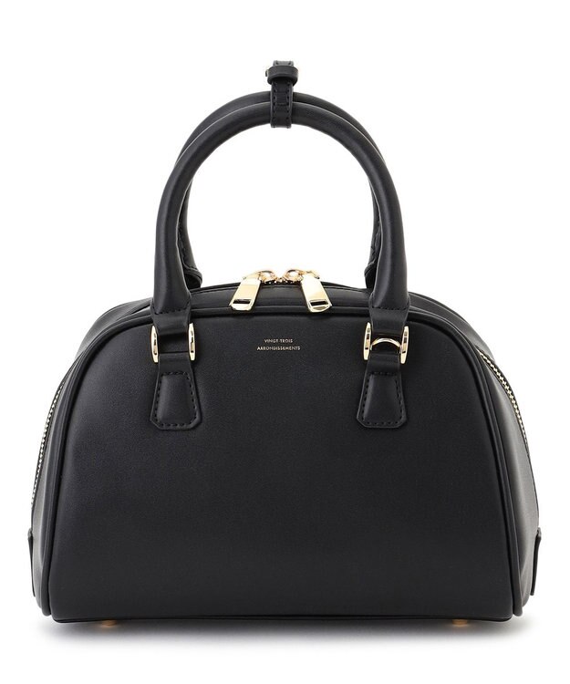 23区 【Oggi掲載】ミニ ボストンバッグ ブラック系