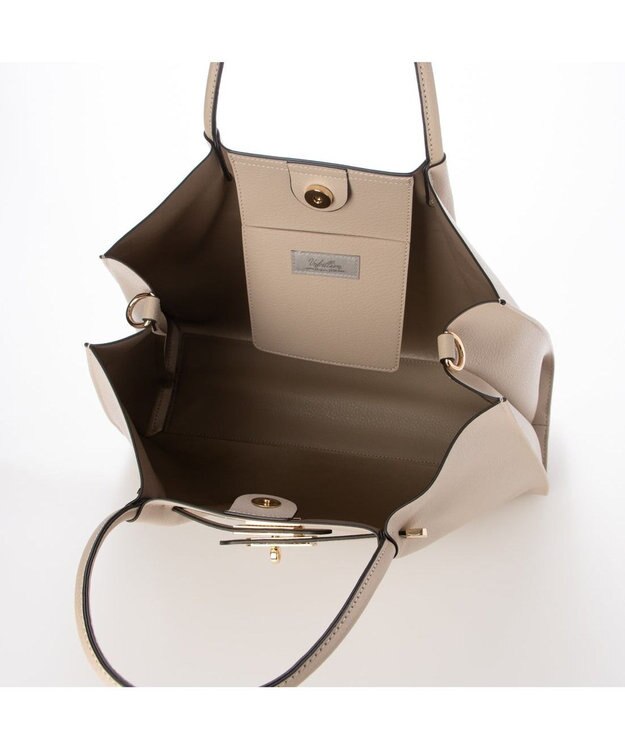 UNBILLION カシュカシュ cachecache / クラシック金具2wayスクエアトート LBE