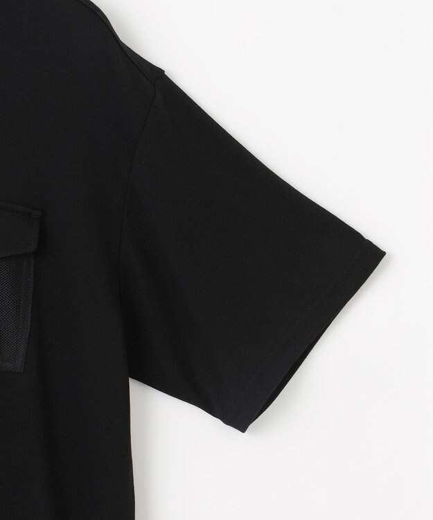PW CIRCULUS 【MEN】DRY COOL MOVE モックネックT ゴルフ ブラック系