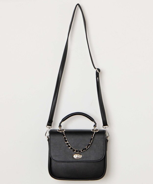 WEGO 【痛バ＆推し活グッズ】ミラクルチェーン痛ショルダー ブラック