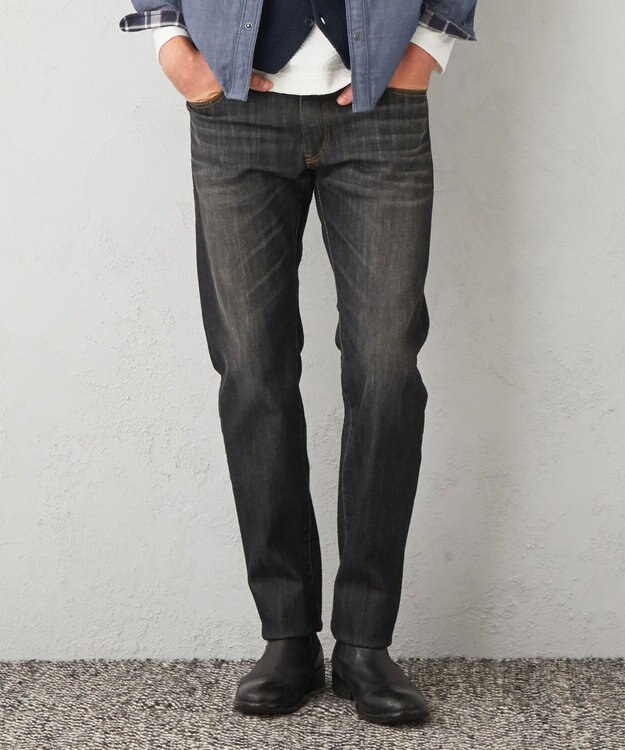 JOSEPH ABBOUD 【サスティナブル】オーガニックストレッチデニム グレー系