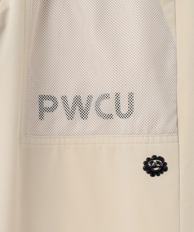PW CIRCULUS 【MEN】ベンチレーション テーパードパンツ ゴルフ ベージュ系