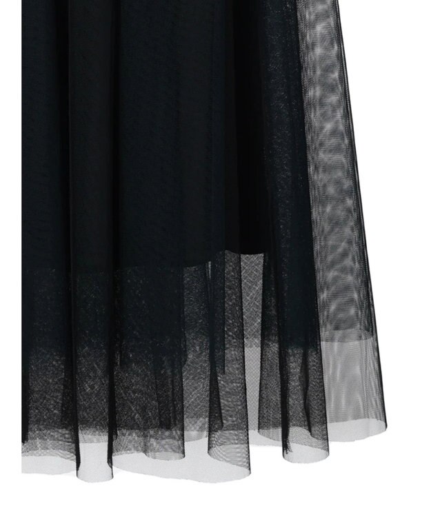 Green Parks ＳＥＴ２点　リバーシブルチュールスカート＋ペチスカート Green