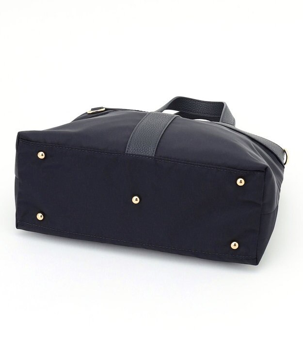 LA BAGAGERIE コンビ2WAYトートバッグ Sサイズ ネイビー