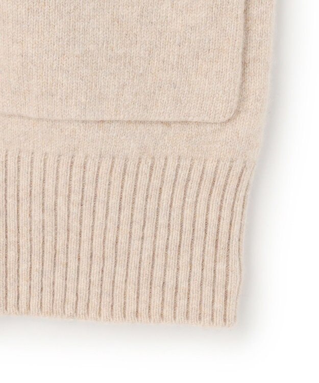 J.PRESS YORK STREET 【UNISEX】ウールカシミヤ カーディガン アイボリー系8