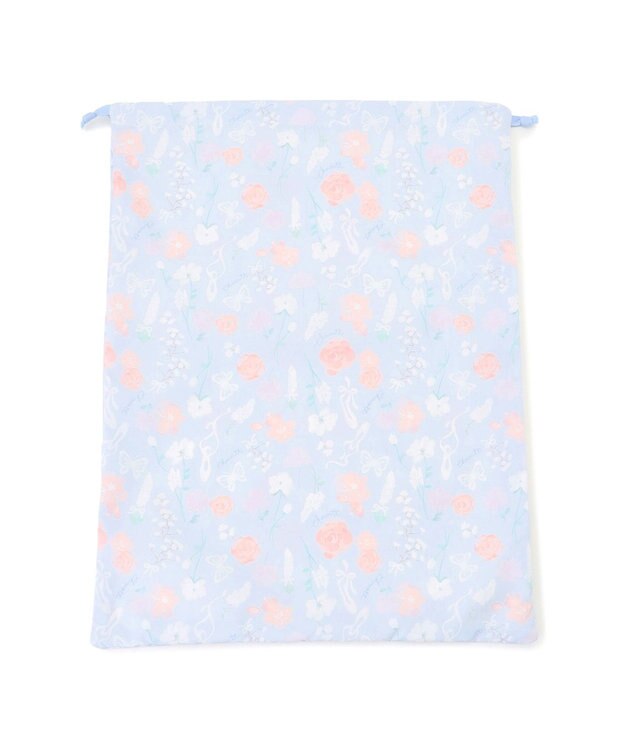 Chacott フラワー巾着L ベビーブルー