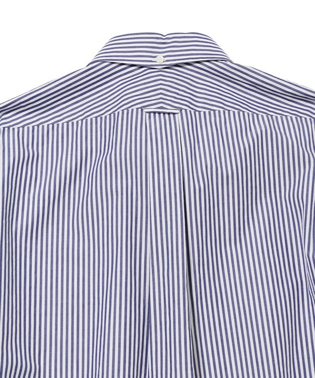 J.PRESS MEN 【J.PRESS ORIGINALS】【UNISEX】Cotton Broad Cloth Shirt / B.D. / Baggy-Fit ネイビー系1