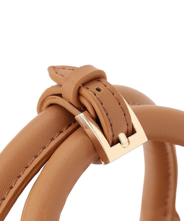 23区 【Oggi掲載】ミニ ボストンバッグ キャメル系