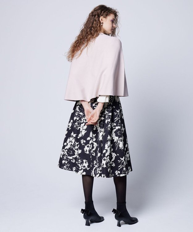 TOCCA 【洗える！】DEMILUNE ポンチョ ベージュ系