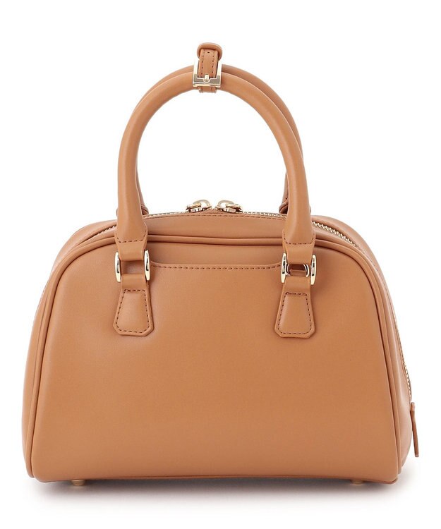 23区 【Oggi掲載】ミニ ボストンバッグ キャメル系