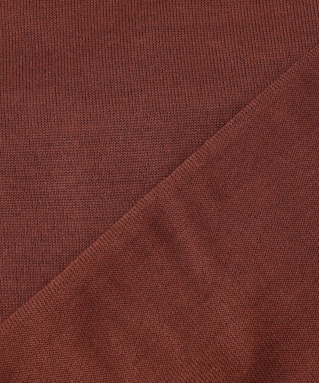 JOSEPH HOMME ウォッシャブルメリノ　クルーネックニット ワイン系